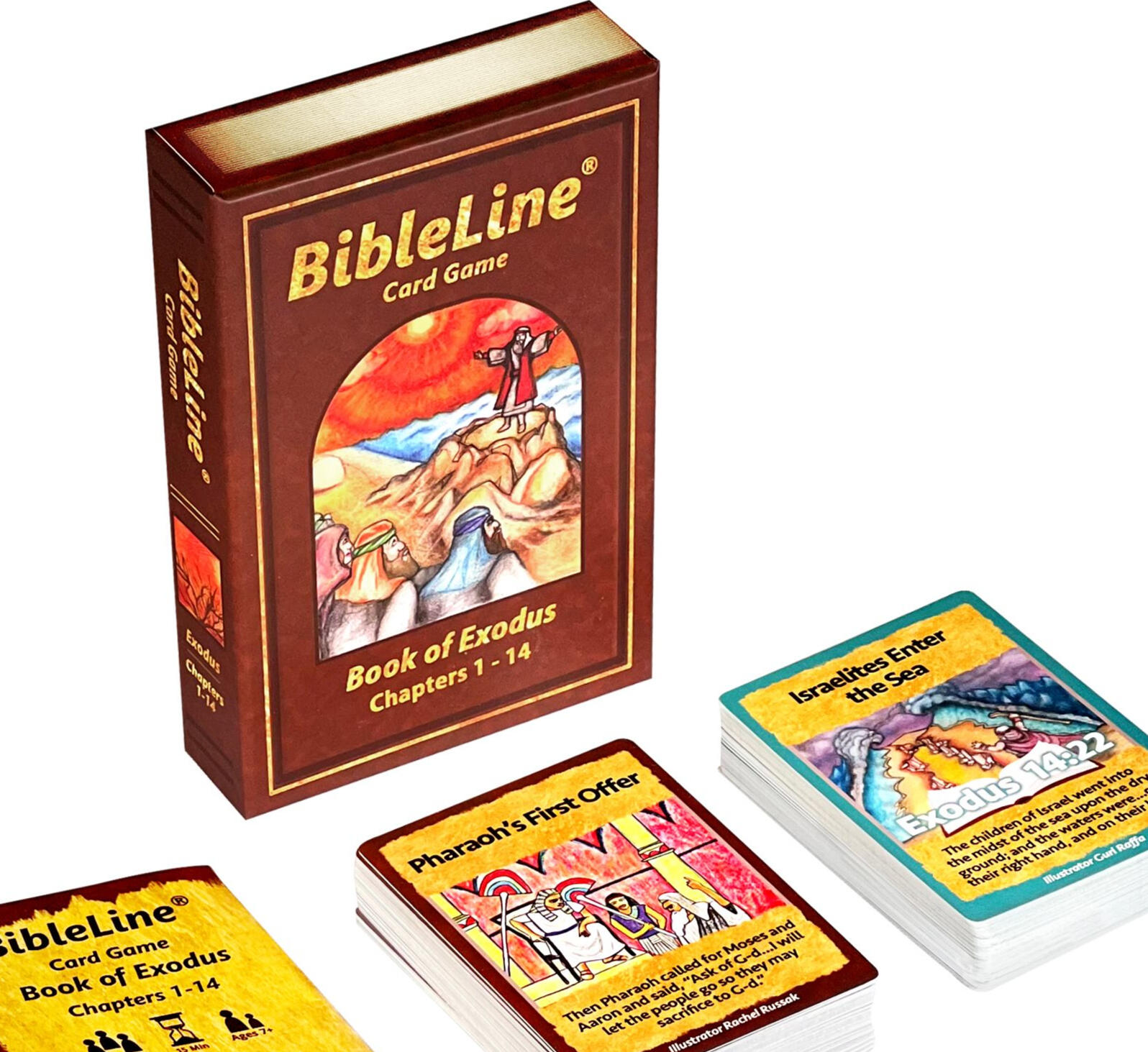 BibleLine Card Game Spread